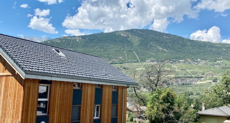 Appartement 3.5 pièces Rez avec terrasse couverte et jardin, Grône  image 1