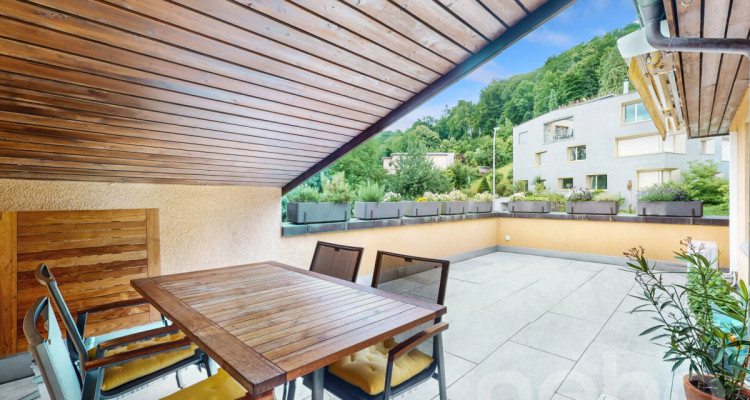 Stilvolle Maisonettewohnung mit Panoramablick und Sonnenterrasse image 9