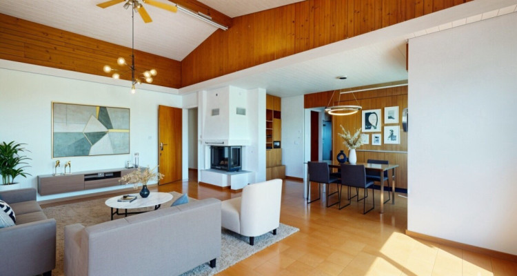 Belle maison familiale de 6.5p avec jardin et magnifique vue! image 1