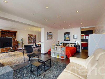 Loft rénové plein centre Champéry, vue panoramique image 2