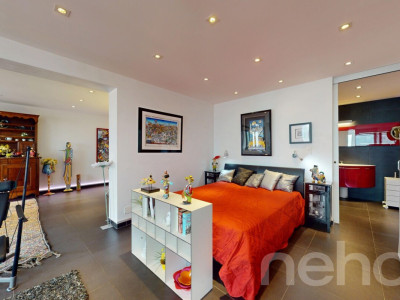 Loft rénové plein centre Champéry, vue panoramique image 8