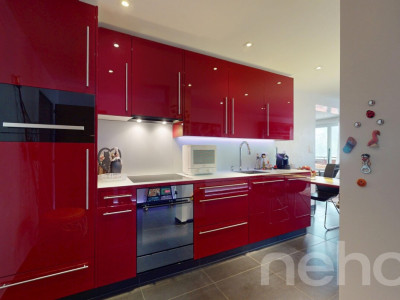 Loft rénové plein centre Champéry, vue panoramique image 9