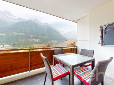 Loft rénové plein centre Champéry, vue panoramique image 10