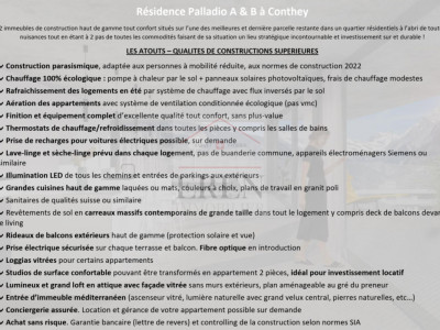 Attique panoramique 4,5 pièces entièrement vitrés avec balcon-terrasse en angle de 72m2 image 9