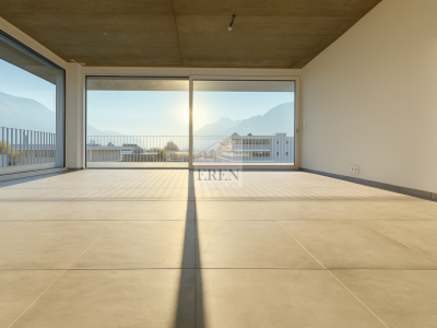 Attique exceptionnel 4,5 neuf avec vue panoramique et terrasse de 55 m2 sud-ouest image 2