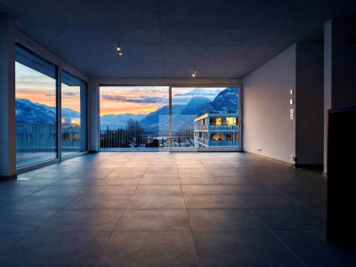 Attique exceptionnel 4,5 neuf avec vue panoramique et terrasse de 55 m2 sud-ouest image 10