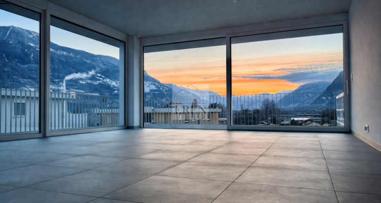 Attique exceptionnel 4,5 neuf avec vue panoramique et terrasse de 55 m2 sud-ouest image 6