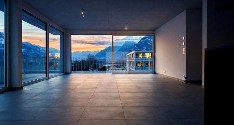 Attique exceptionnel 4,5 neuf avec vue panoramique et terrasse de 55 m2 sud-ouest image 10