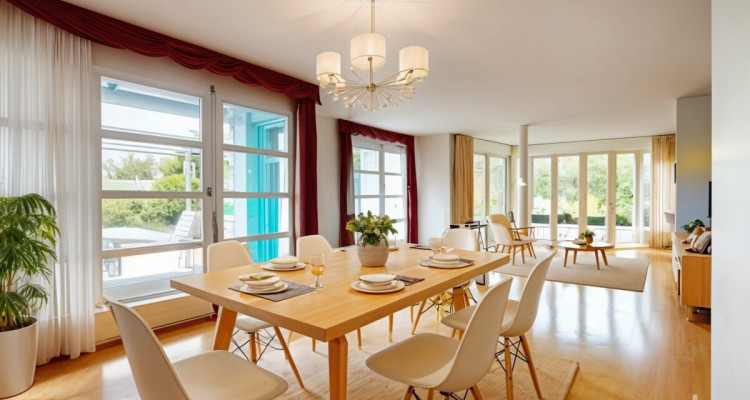 Superbe duplex avec vue sur les montagnes image 2