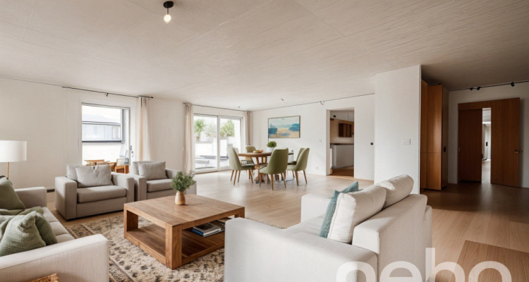 Grand appartement neuf avec balcon habitable image 3