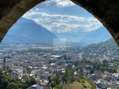 Appartement 3,5 pièces au rez de chaussée avec terrasse et grande pelouse orienté sud-ouest à Sion image 9