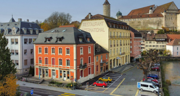 Immeuble mixte rénové au centre de Porrentruy image 2