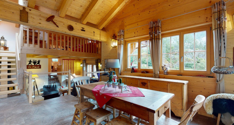 Chalet de 2 appartements de standing avec mezzanine image 2