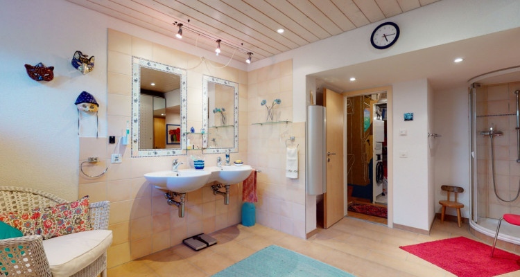 Paradiesisches 5.5 Zimmer Eckreihenhaus angrenzend an die Aare image 11