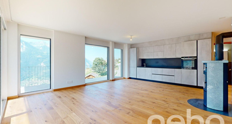 Neubauwohnung mit Bergblick in Erschmatt ? Mietkauf möglich image 9