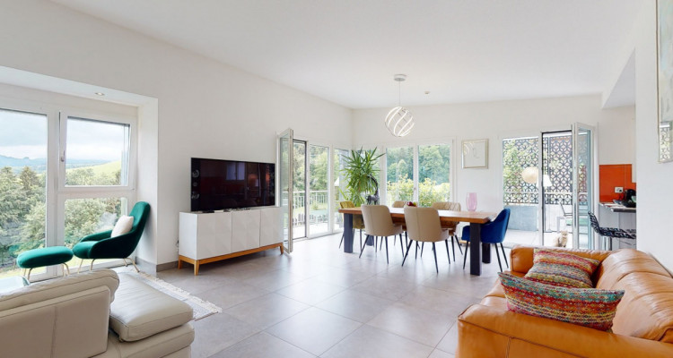 En exclusivité Lumineuse villa Minergie avec vue imprenable image 3