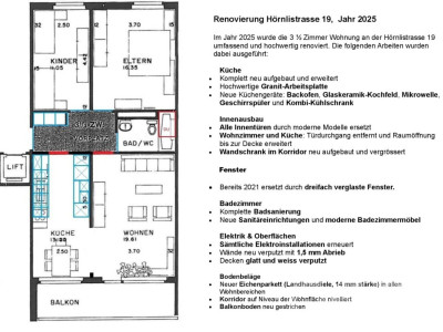 Frisch renovierte 3.5-Zimmer-Wohnung image 10