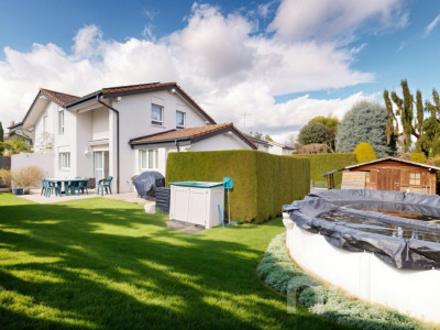 Charmante maison avec piscine et panneaux solaires à Cologny image 4