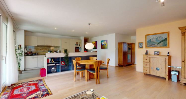 3 1/2 Zimmerwohnung im Parterre mit pflegeleichtem Garten image 4