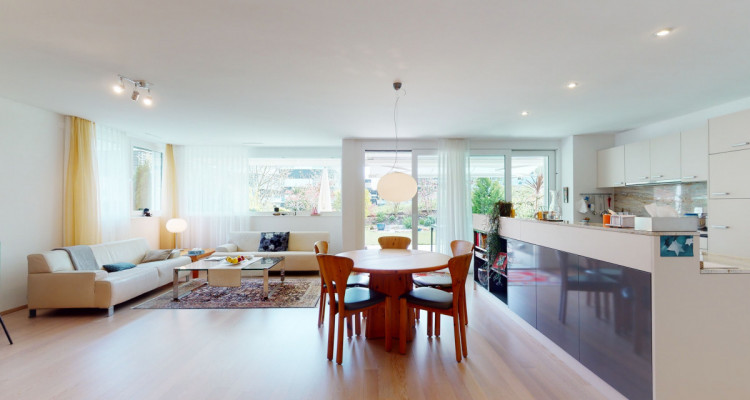 3 1/2 Zimmerwohnung im Parterre mit pflegeleichtem Garten image 9