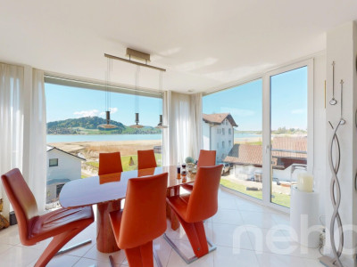 Wohnen mit Weitblick: Exklusive Wohnung direkt am Sihlsee image 3