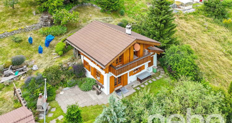 Splendide Chalet avec Vue Panoramique à Saclentse (Nendaz) image 1