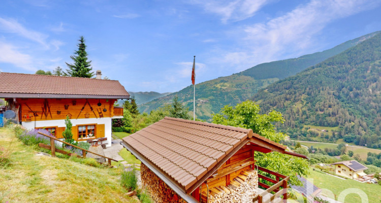 Splendide Chalet avec Vue Panoramique à Saclentse (Nendaz) image 3