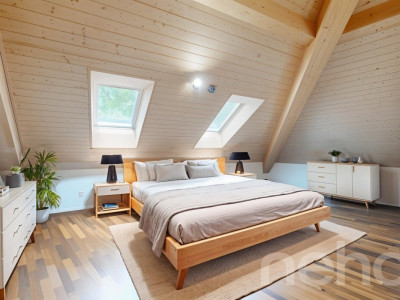 Magnifique attique avec volumes généreux et vue sur la verdure image 4