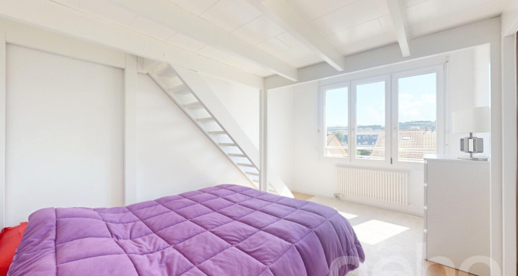 Duplex en attique lumineux et rénové avec cachet image 10