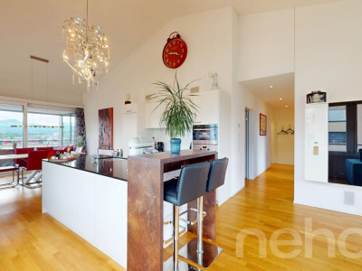 Licht, Weite und Ausblick ? stilvolle 3.5-Zimmer-Dachwohnung image 12