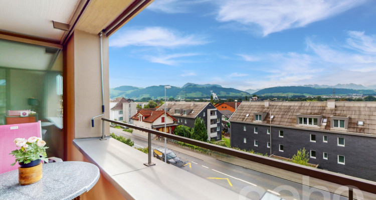 Licht, Weite und Ausblick ? stilvolle 3.5-Zimmer-Dachwohnung image 4