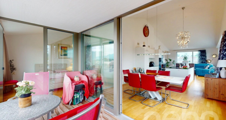 Licht, Weite und Ausblick ? stilvolle 3.5-Zimmer-Dachwohnung image 9