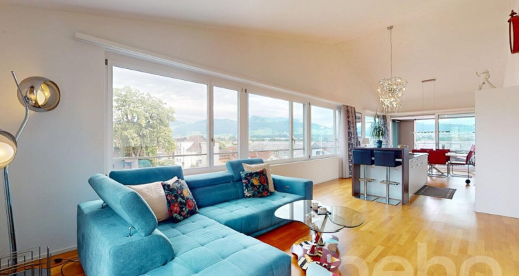 Licht, Weite und Ausblick ? stilvolle 3.5-Zimmer-Dachwohnung image 10