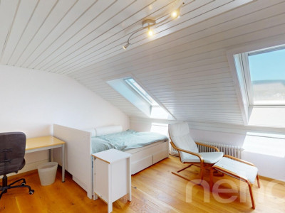 Maison mitoyenne de charme rénovée avec cour au c?ur de Colombier image 10