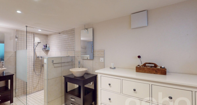 Maison mitoyenne de charme rénovée avec cour au c?ur de Colombier image 9