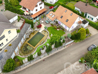 Wohnoase mit Naturpool - 5.5 Zimmer Einfamilienhaus in Buttwil image 12