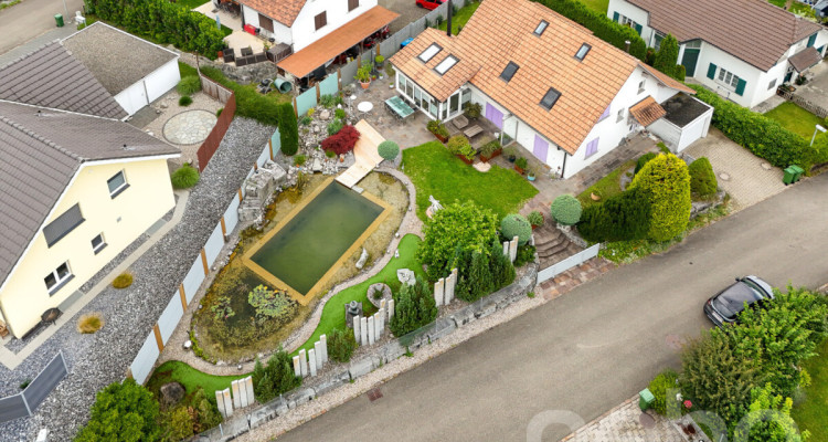 Wohnoase mit Naturpool - 5.5 Zimmer Einfamilienhaus in Buttwil image 12