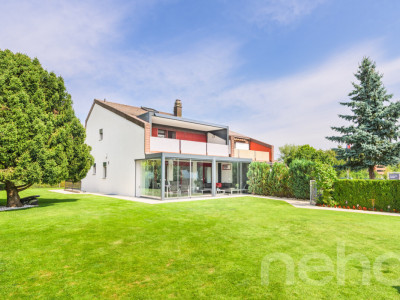 Moderne Doppelhaushälfte mit grossem Umschwung image 2