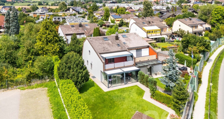 Moderne Doppelhaushälfte mit grossem Umschwung image 3