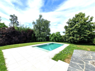 Villa Azur, magnifique piscine et jardin, pompe à chaleur, Bellevue image 6