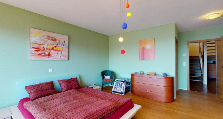 Exklusives Architektenhaus, optimale Berg-Seesicht und Schwimmteich image 12