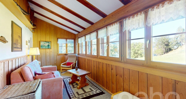 Chalet lumineux avec vue imprenable sur les montagnes image 7