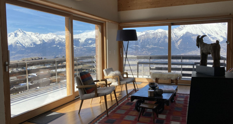 Balcon du CielAppartement Profitez de la montagne les week-ends en R2 ou toute lannée à Nax image 2