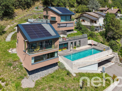 Villa darchitecte - Élégance contemporaine avec vue imprenable image 1