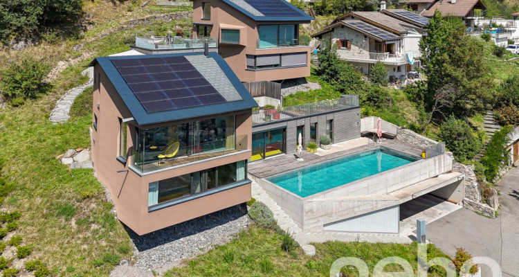 Villa darchitecte - Élégance contemporaine avec vue imprenable image 1