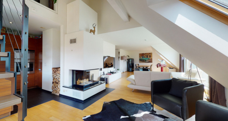 Idyllische 4.5-Zimmer-Dachwohnung mit Charme image 3