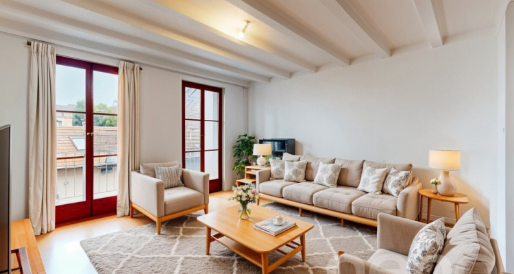 Grand appartement au calme dans le centre de Bussigny image 1