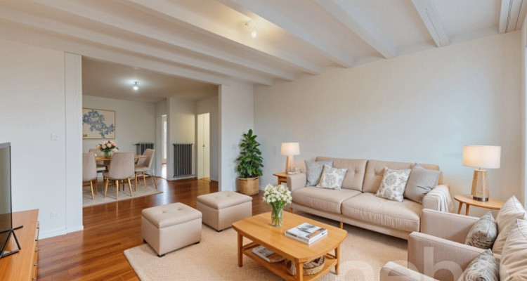 Grand appartement au calme dans le centre de Bussigny image 2