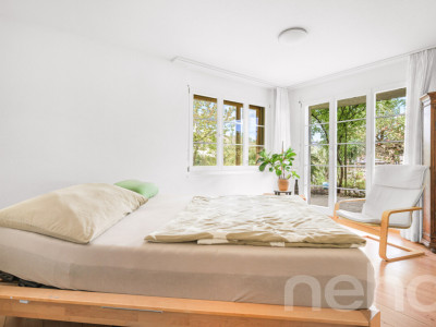 Lichtdurchflutetes Zuhause mit Galerie, Schwedenofen und Gartenidylle image 9