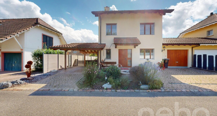 Lichtdurchflutetes Einfamilienhaus mit Garten und Cheminée in Wallbach image 1